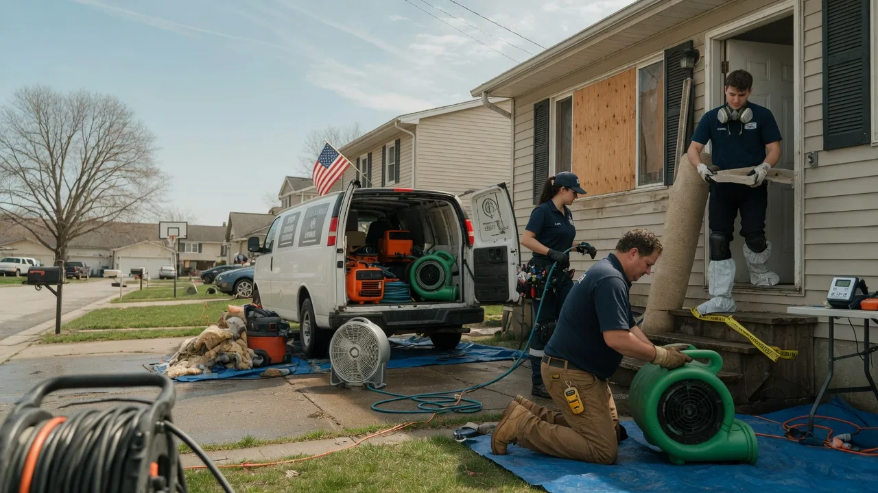 Water Damage Restoration in Warriormine, WV near me